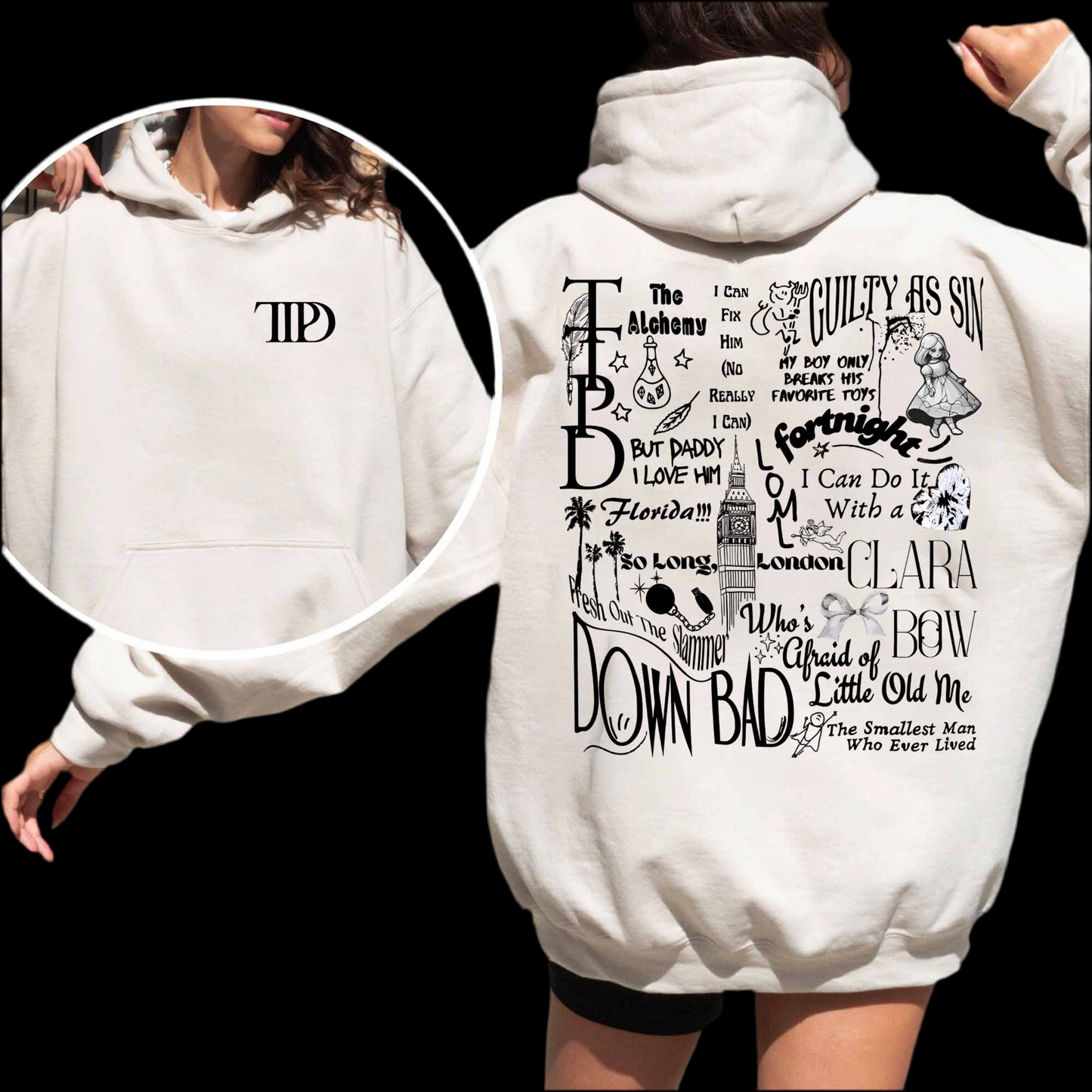 TID Cute Hoodies for Girlfriends