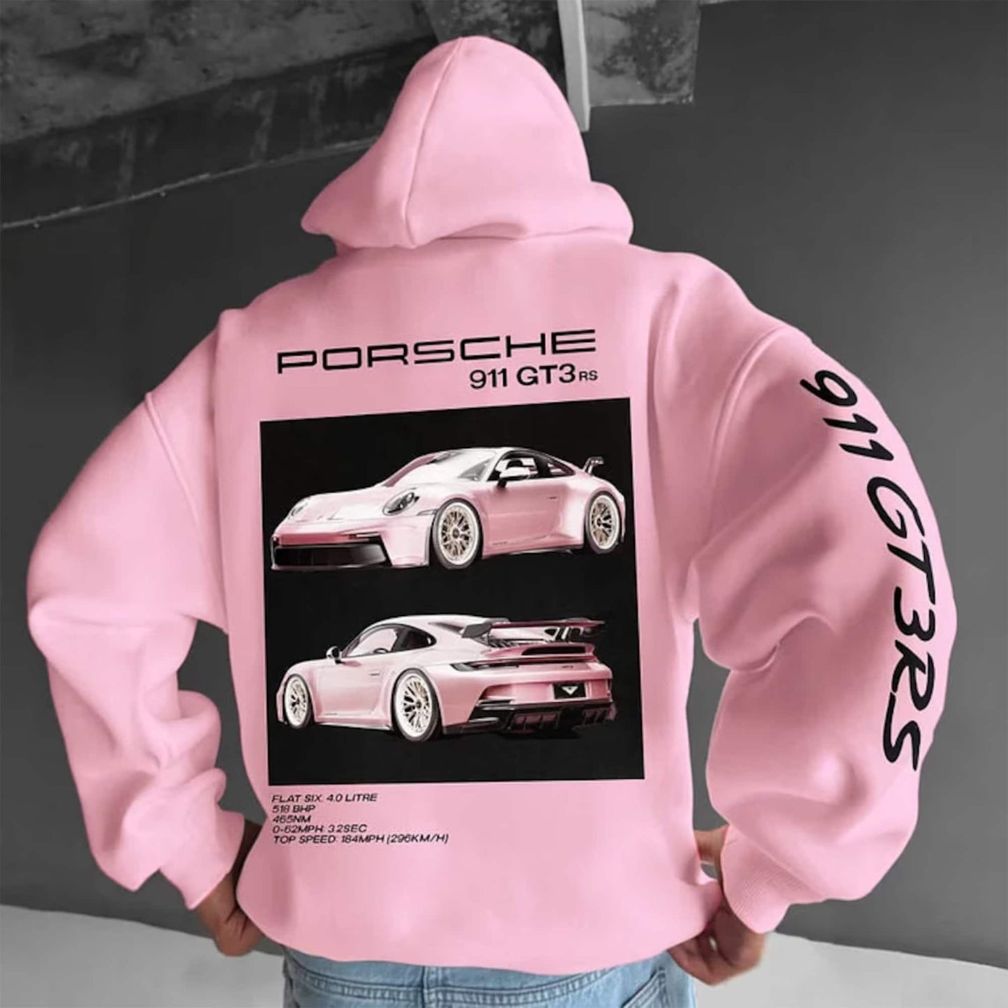 Hoodies Porsche 911 GT3rs - Back and sleeve !