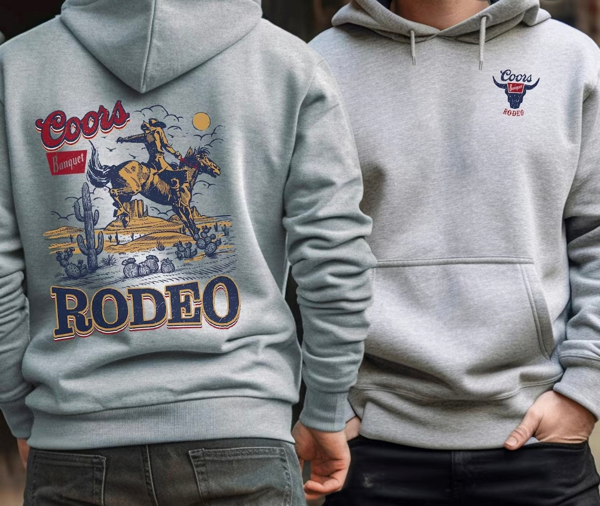 Rodeo Hoodies Coors, Vintage Hoodies, Gifts for Rodeo !