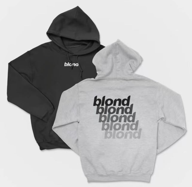 Blond,Unisex Blond Frank Hoodie