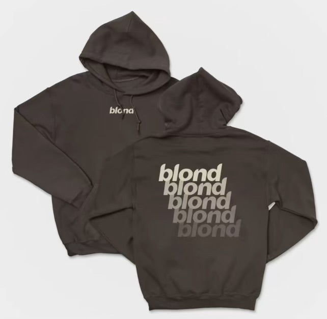 Blond,Unisex Blond Frank Hoodie