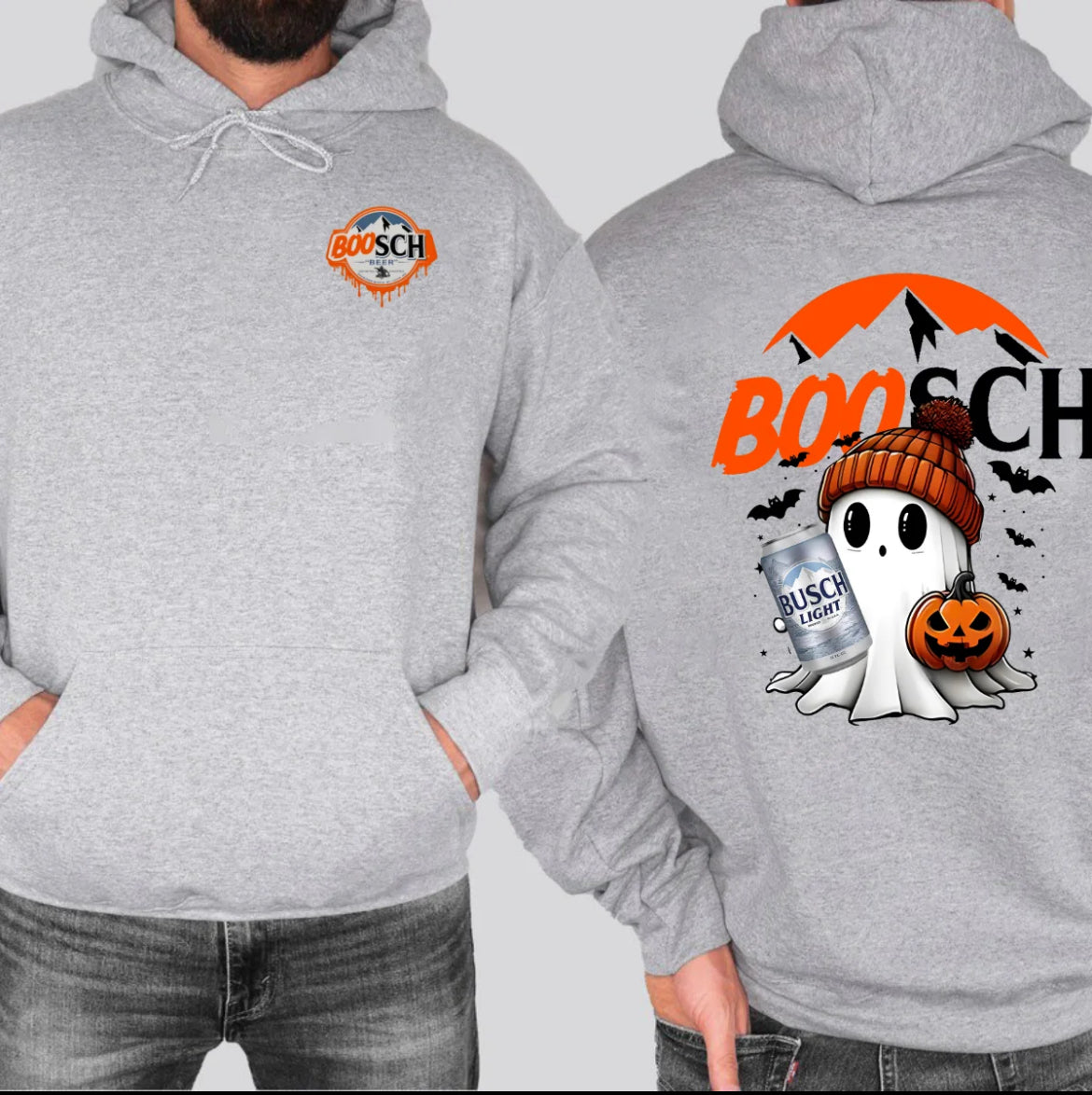 Ghost hold my Beer, Halloween Season Gift, Unisex Hoodie