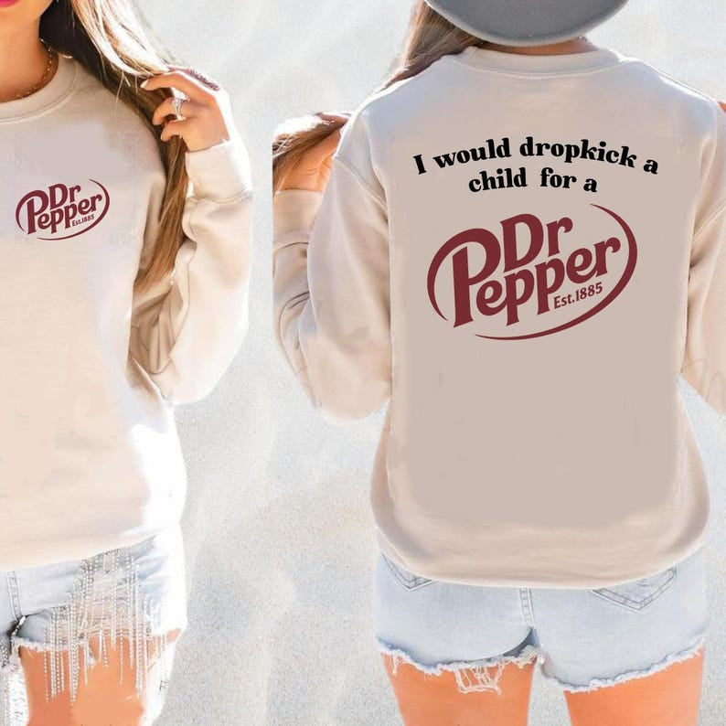 Dr.Pepper Fan, Favorite Drink Gift, Dropkick Pepper Gift