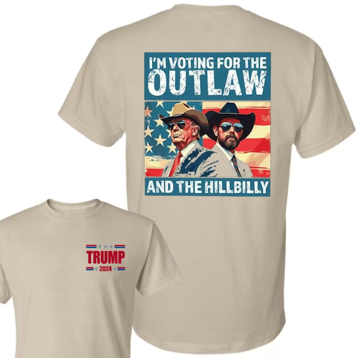 Trump I'm Voting For The OUTLAW - And The HillBilly