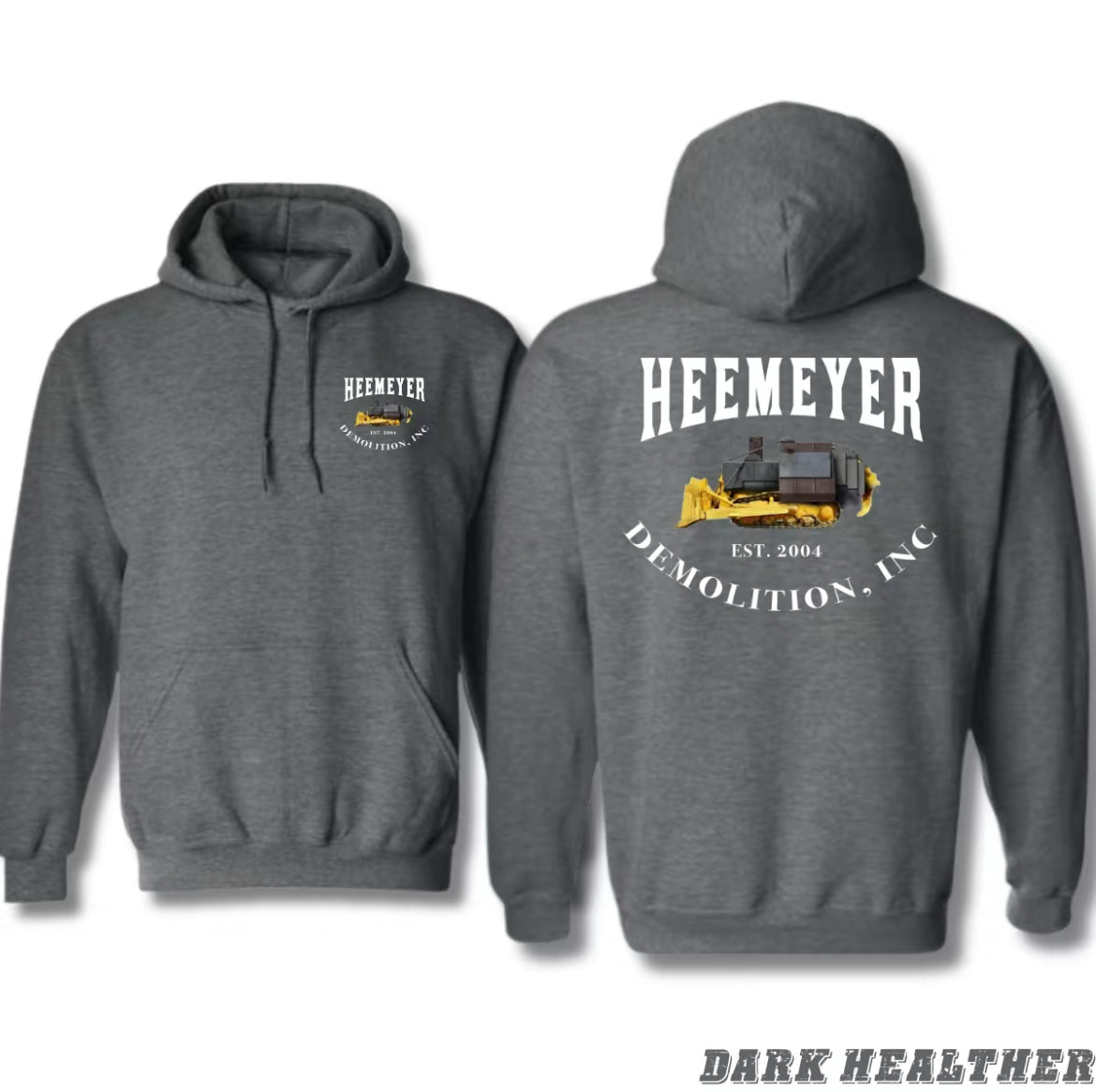 Heemeyer Demolition - Bulldozer Design Unisex Hoodie