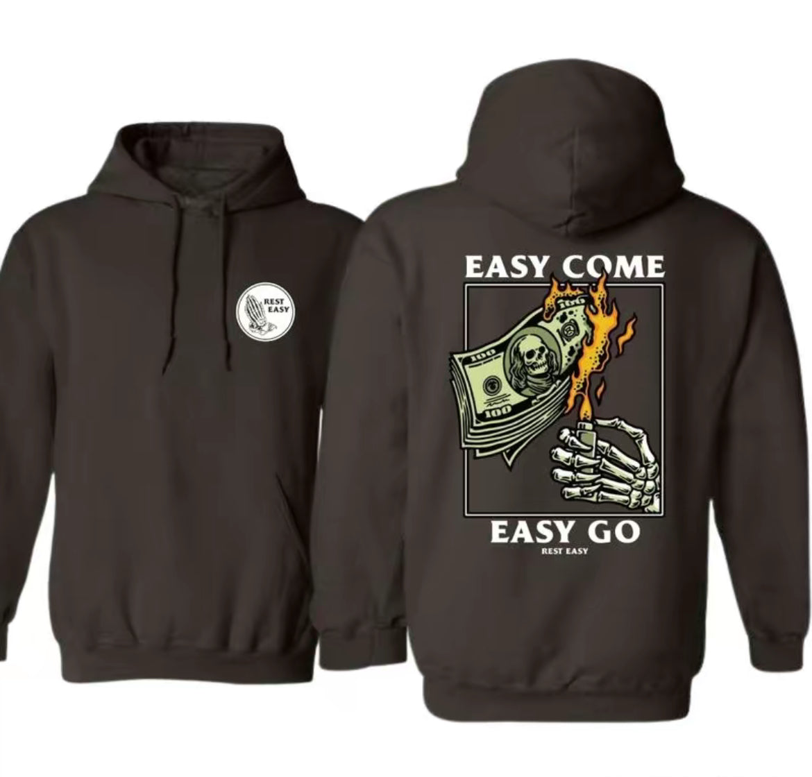 Easy Come - Easy Go MONEY Hoodie Design Unisex Hoodie