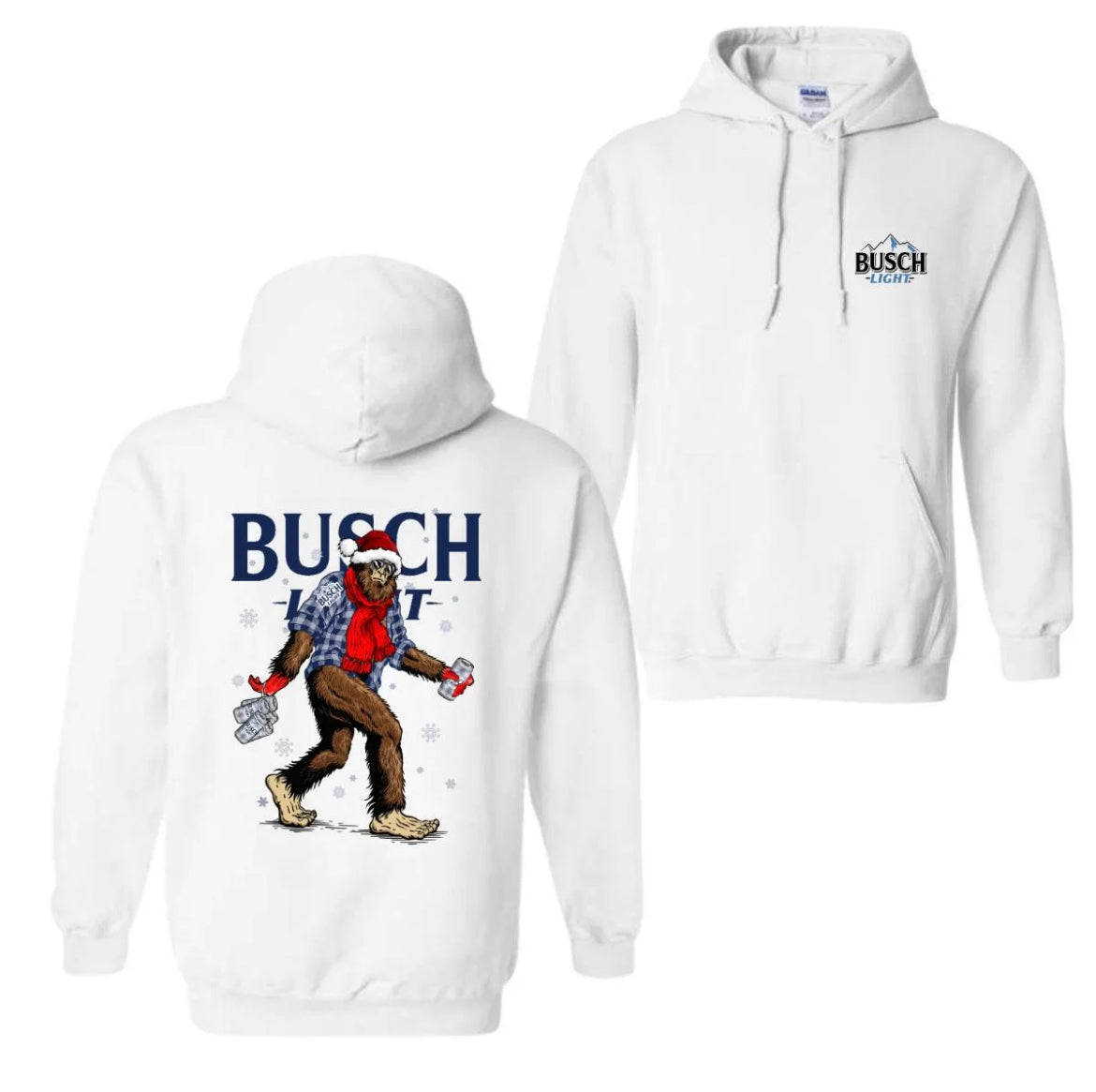 Busch Light Christmas Hoodie,Unisex Gift for Him/Her