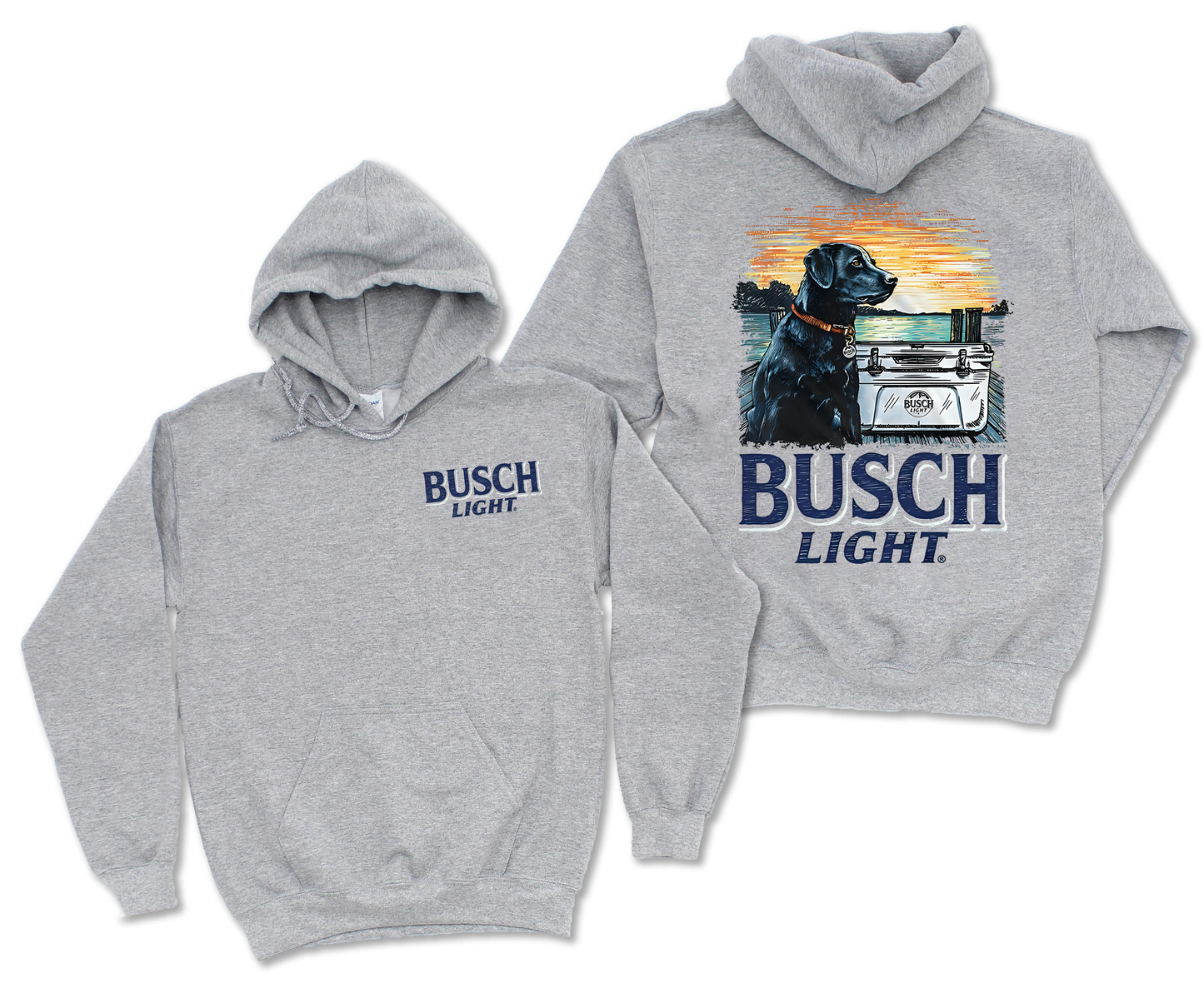 Frosty Trails: Embrace the Chill with Busch Light Hoodies