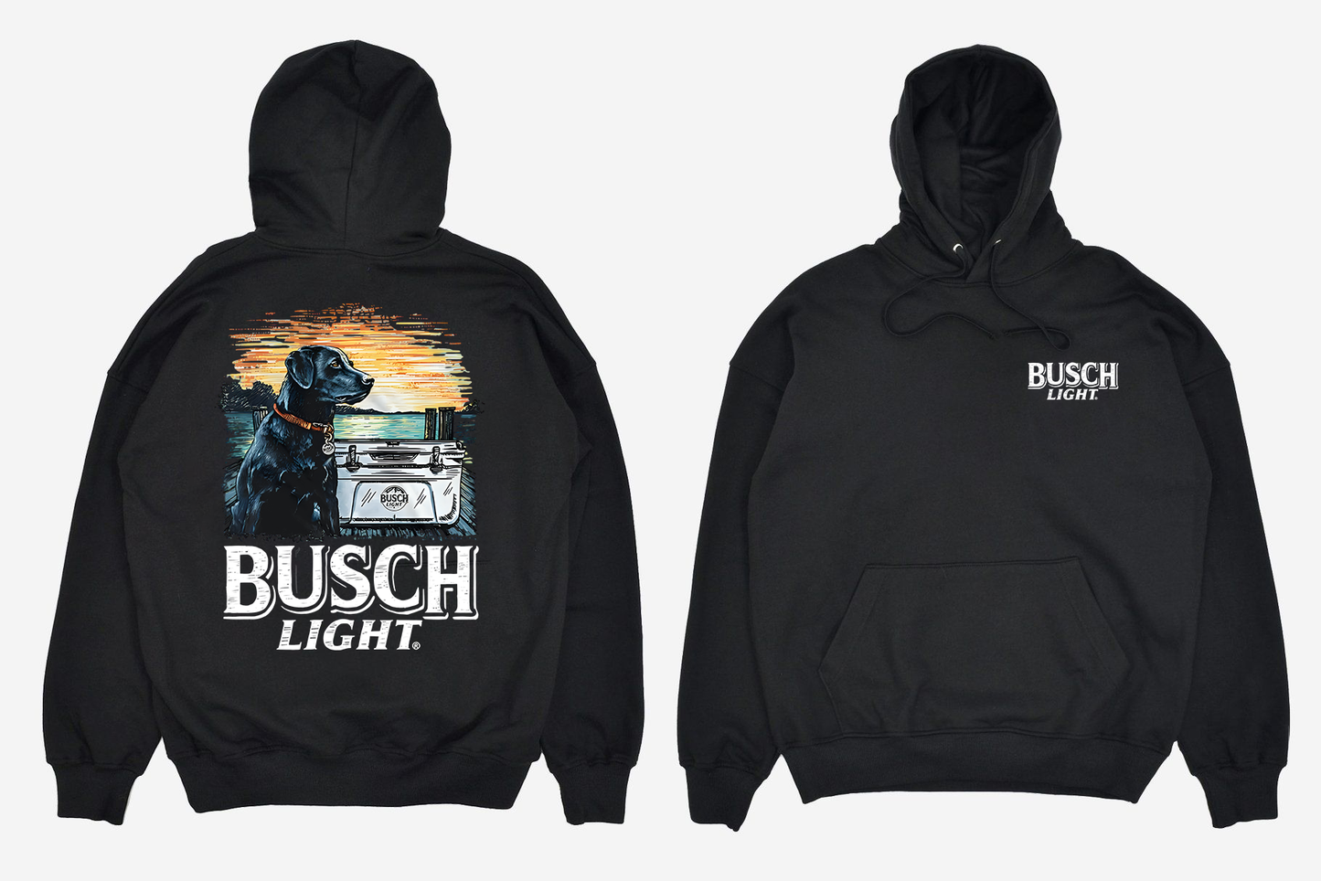 Frosty Trails: Embrace the Chill with Busch Light Hoodies